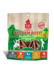 Plato Keep’Em Busy Chicken & Apple for Smaller Toys