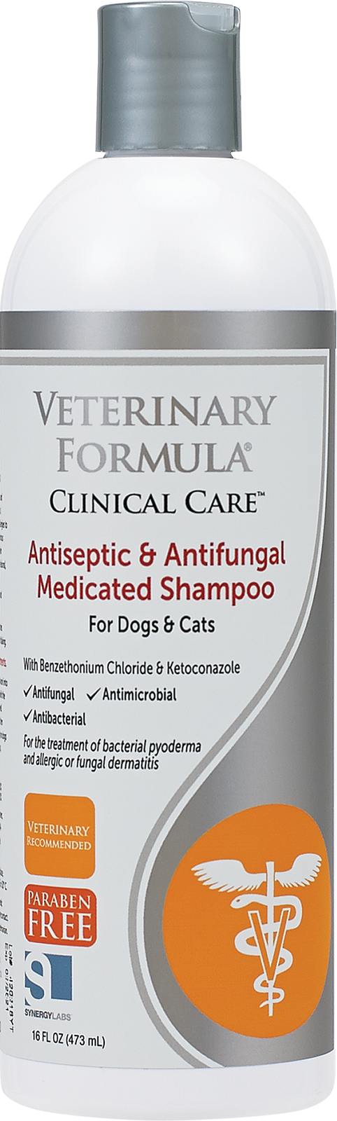 Synergy Labs Antiseptic & Antifungal Medicated Shampoo