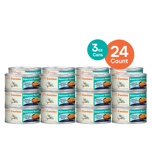 Canidae Balanced Bowl Salmon Sweet Potato Recipe Wet Cat Food