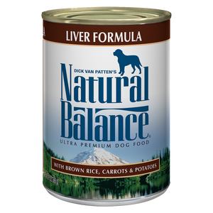 Natural Balance Liver Canned Dog Formula