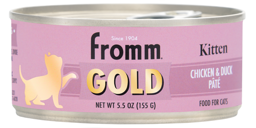Fromm Kitten Gold Chicken and Duck Pâté Cat Food (5.5 oz, Single Can)